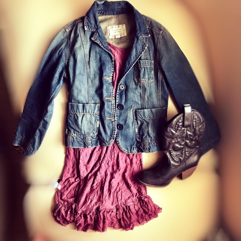 Abercrombie Women’s Denim Jacket Sz S